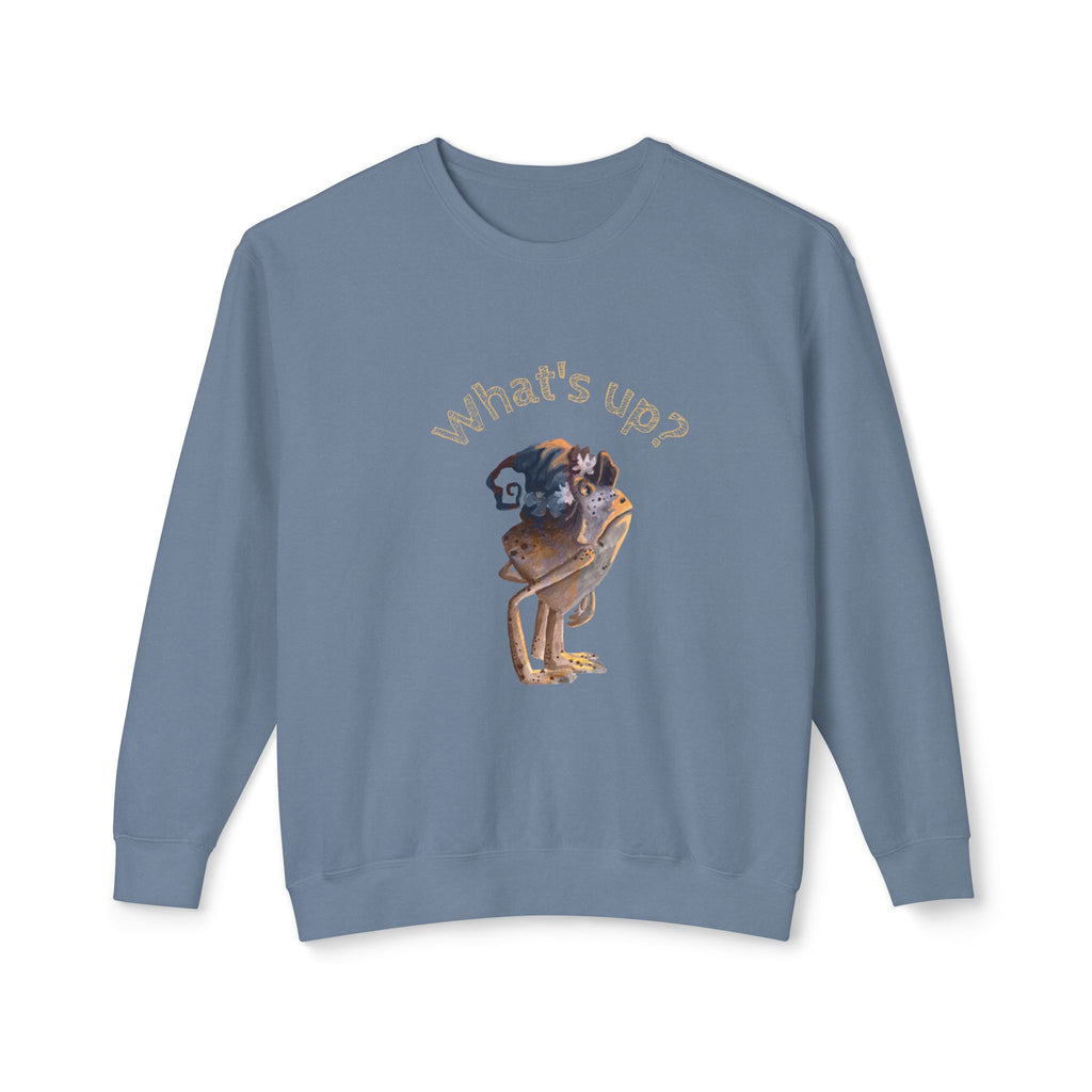 What's Up? Sweatshirt Adulte - Frog Graphic