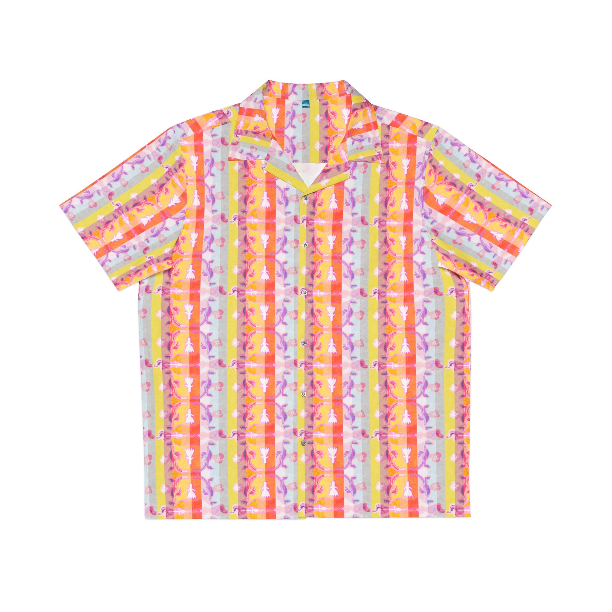 Chemise Hawaïenne Homme Vibrante - Imprimé Tropical AOP Été