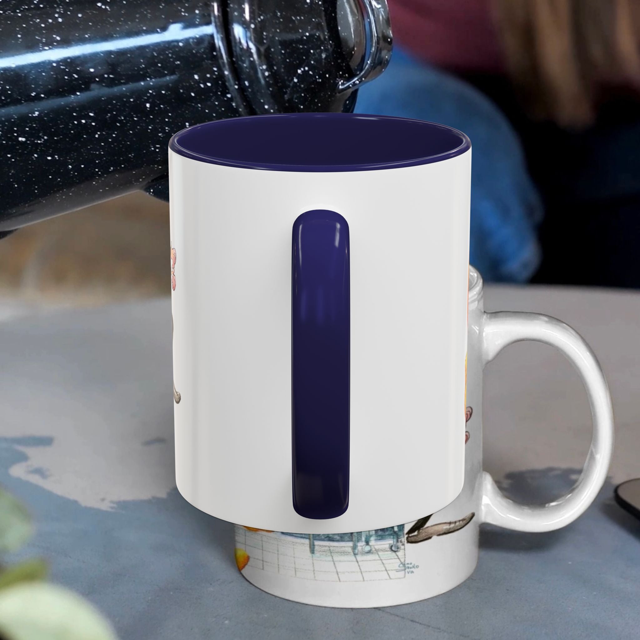 Whimsical Coffee Mug - Fun Gift for Coffee Lovers