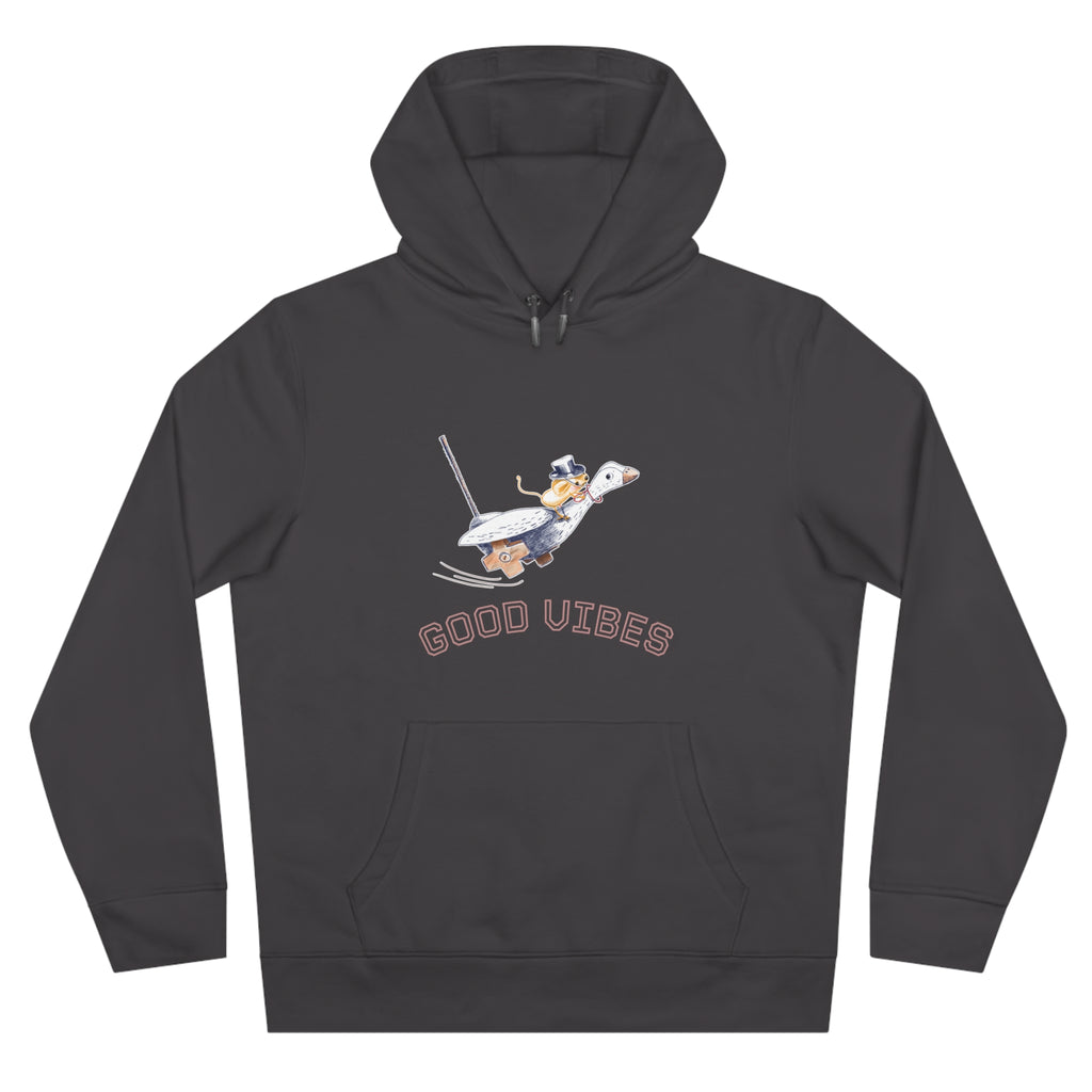 King Hoodie Adulte — Souris sur une Oie Good Vibes