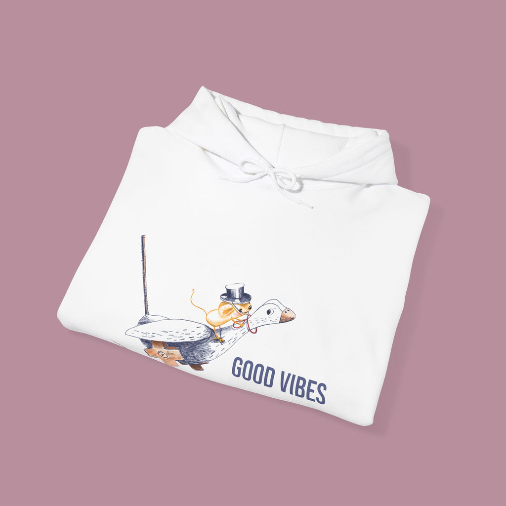 Hoodie Adulte — Souris Sur Une Oie