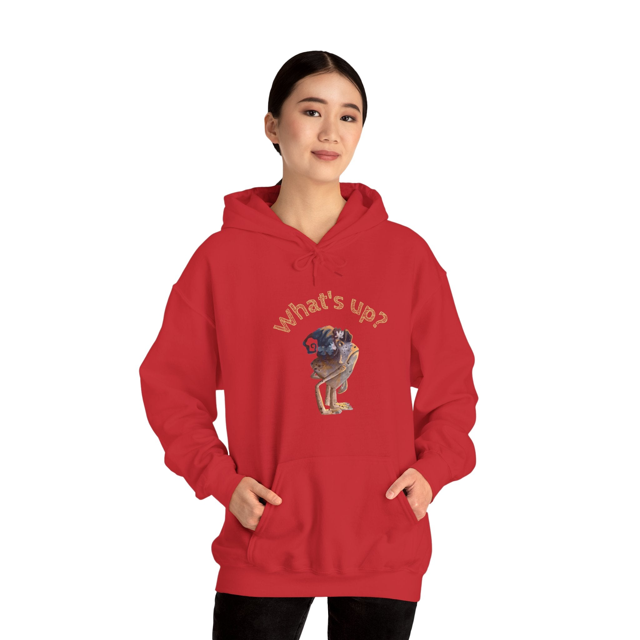 What's Up? Hoodie Adulte - Frog Graphic