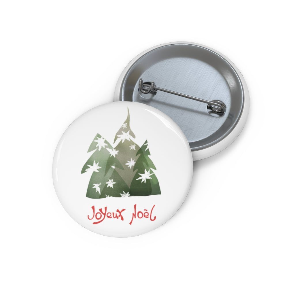 Badge Épingle Festif Joyeux Noël