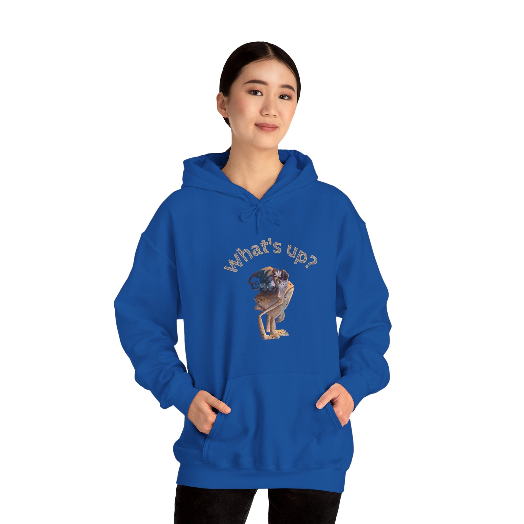 What's Up? Hoodie Adulte - Frog Graphic