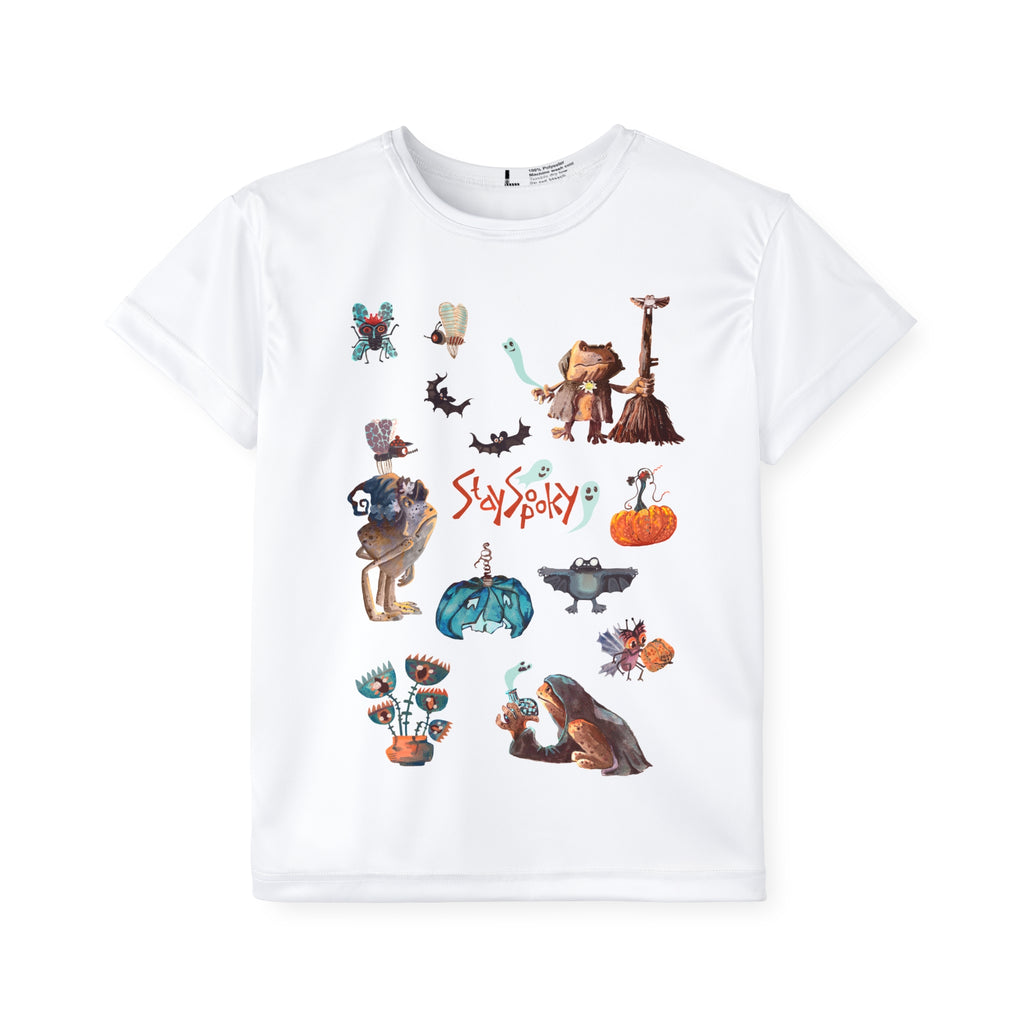 Maillot Sport Enfant Halloween - Design Chauve-souris Amusant