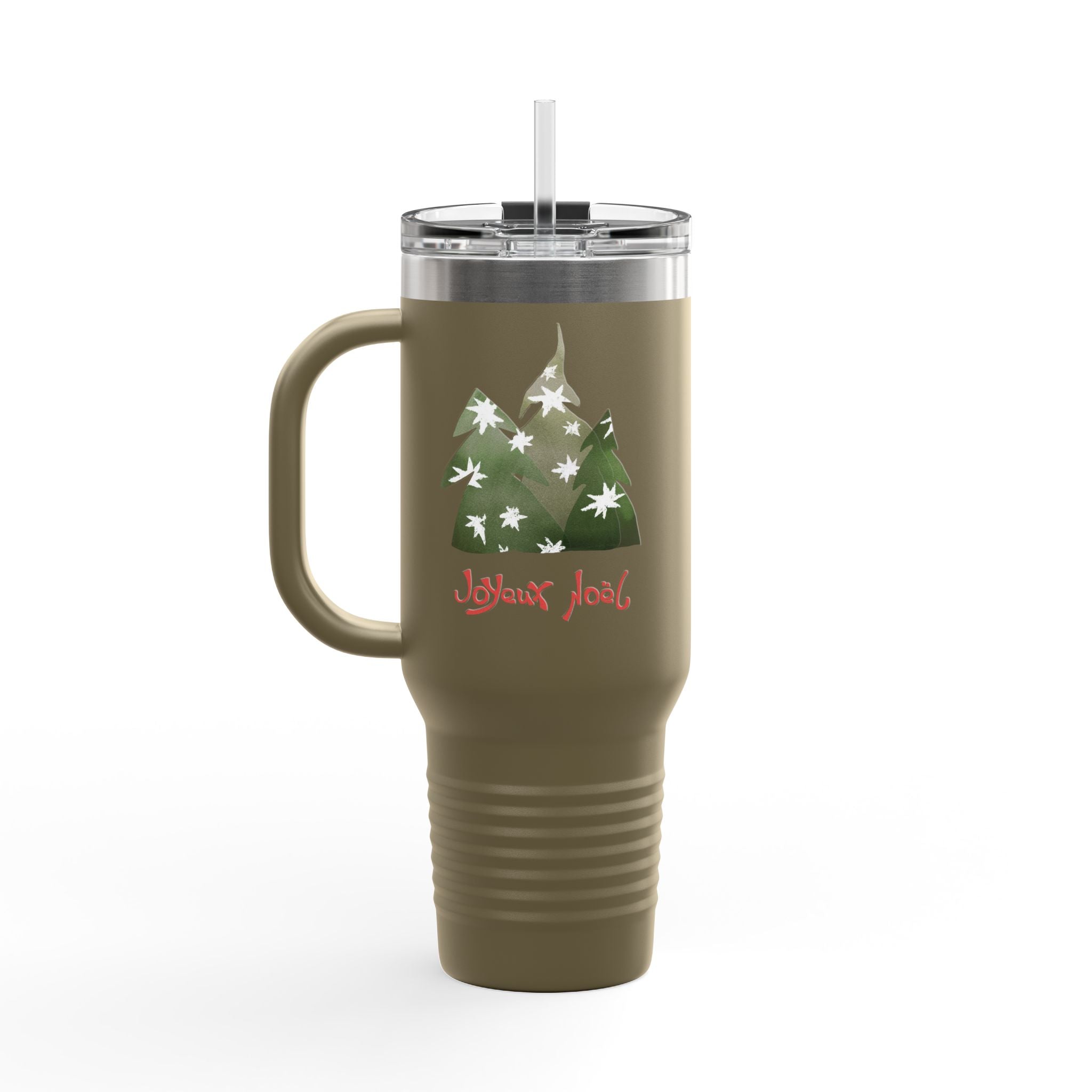 Croa-Noël - Mug Isotherme Festif 40oz