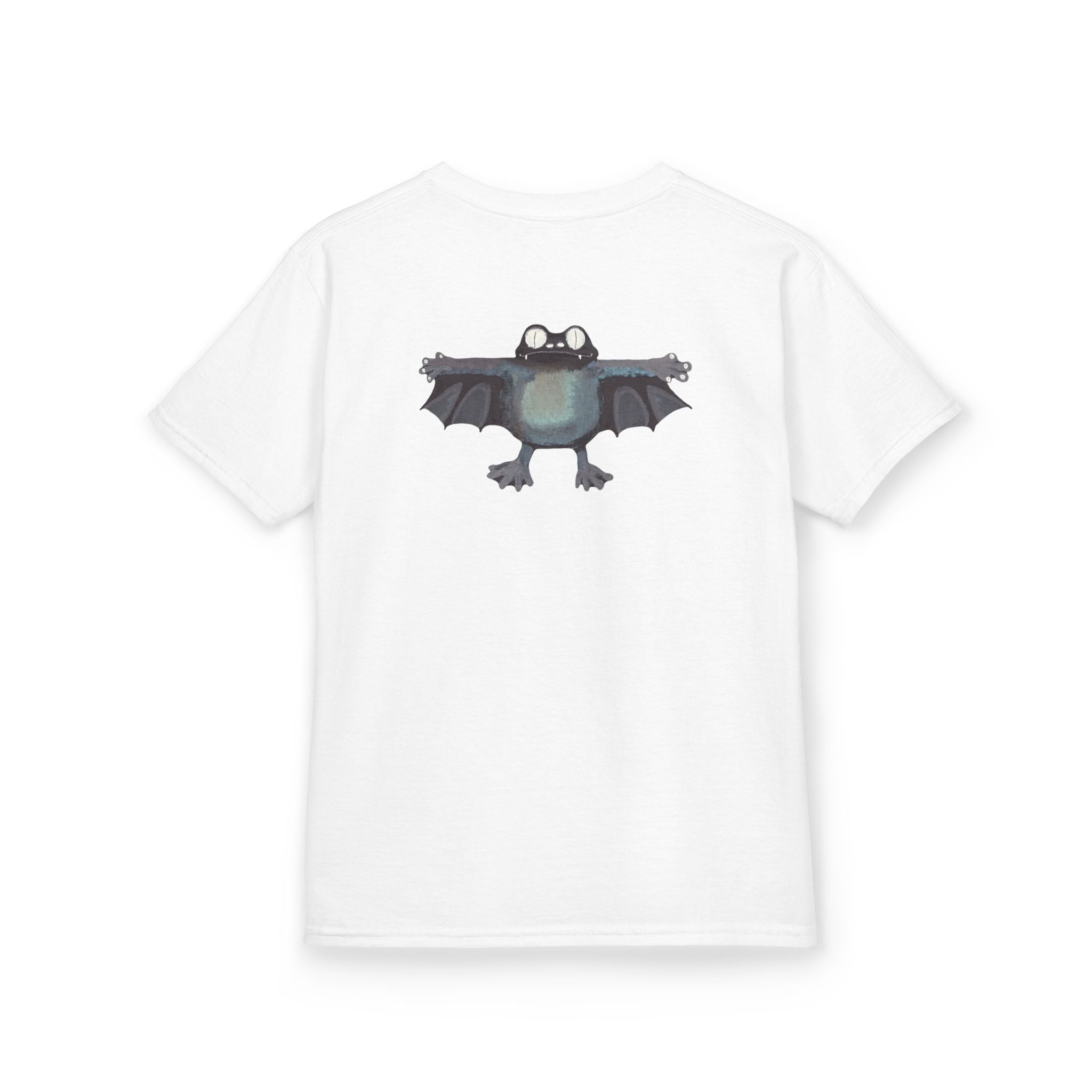 T-shirt Enfant Halloween Chauve-souris et Monstres - Design Graphique Amusant
