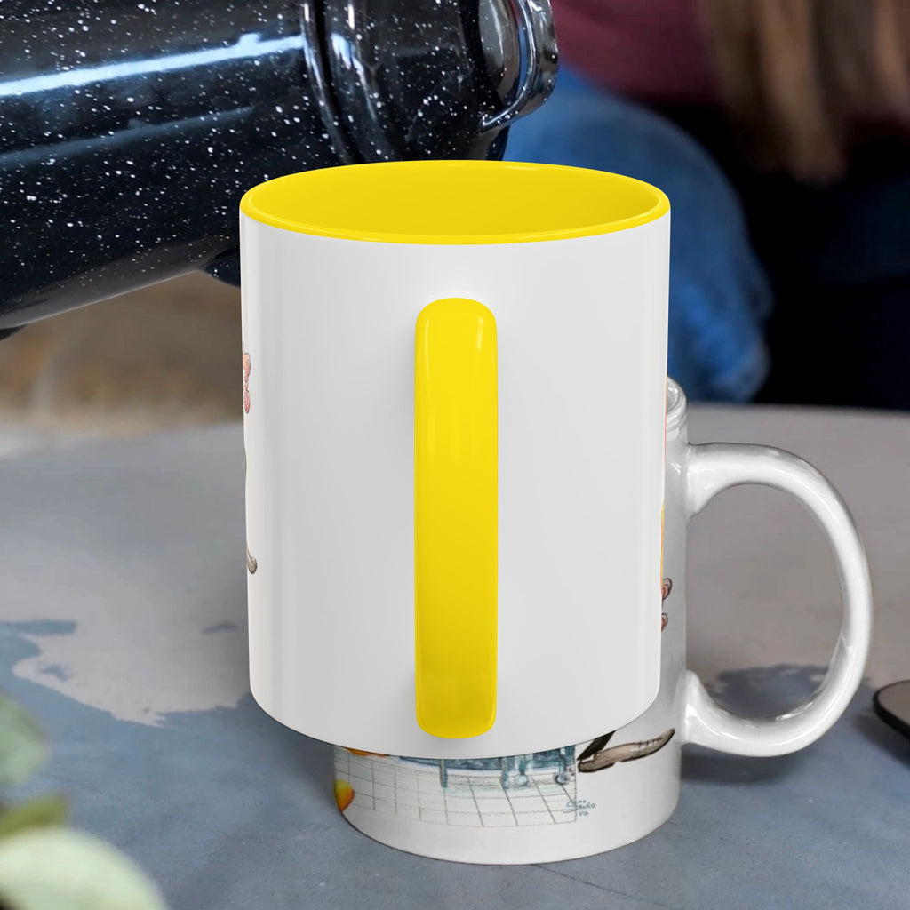 Whimsical Coffee Mug - Fun Gift for Coffee Lovers