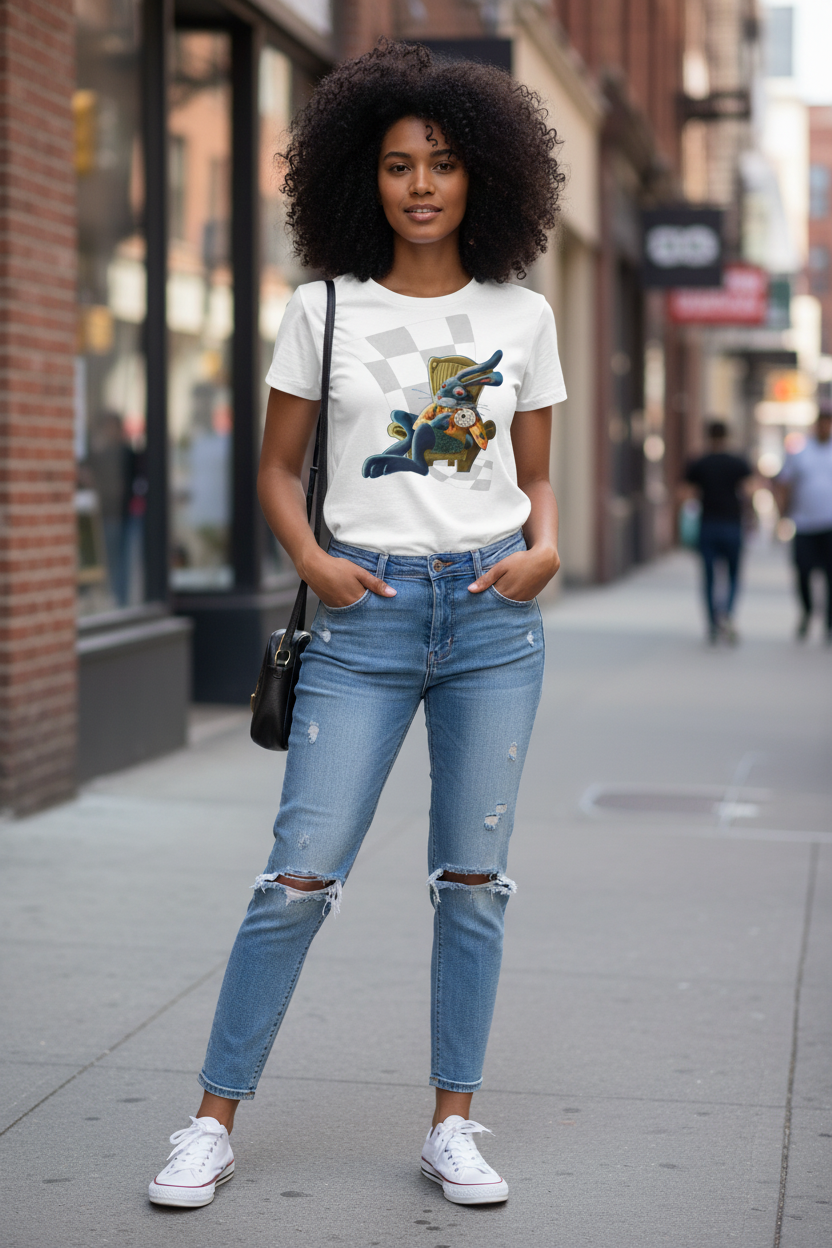 T-Shirt Tic Tac Tic Tac Femme