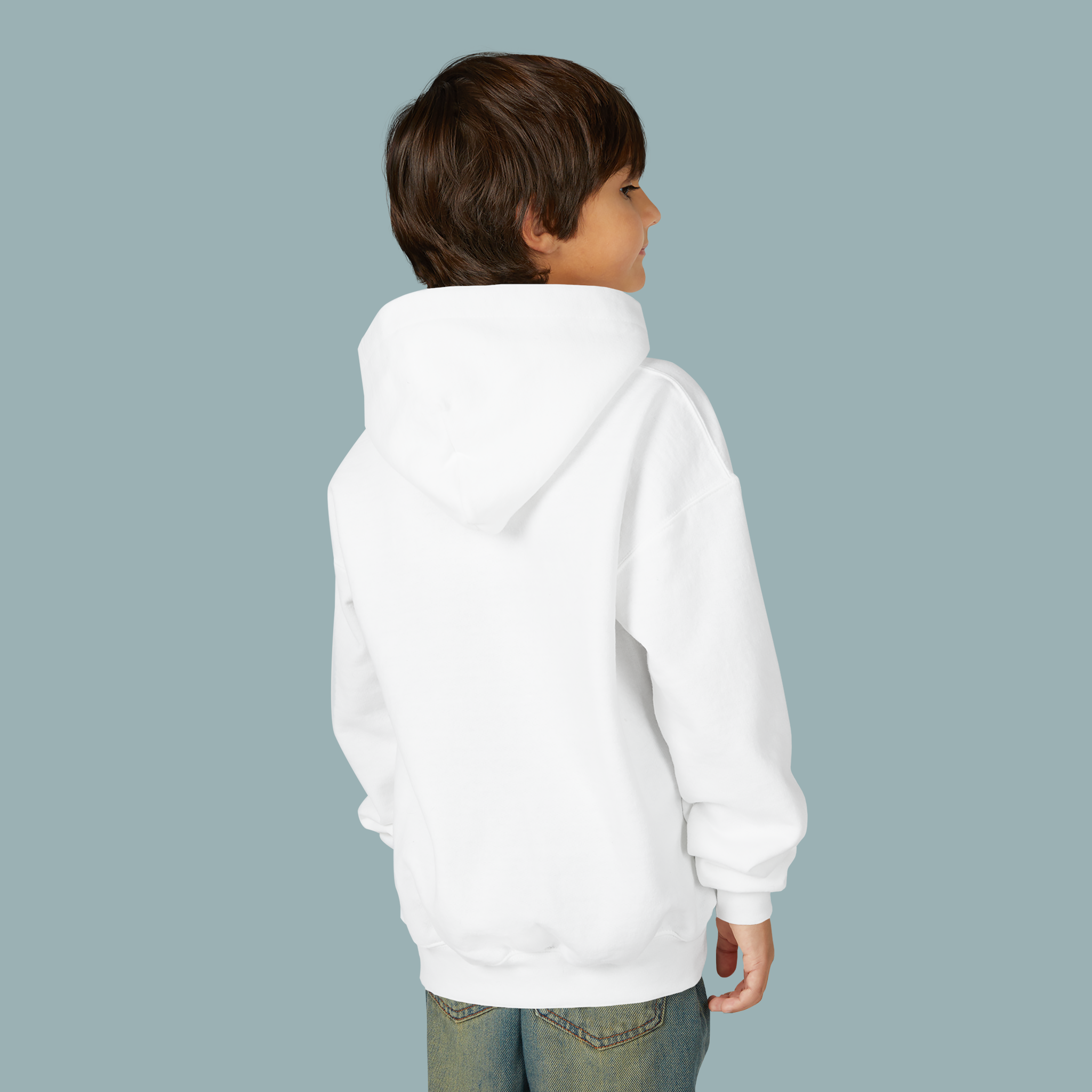 Hoodie jeune - Souris sur une oie
