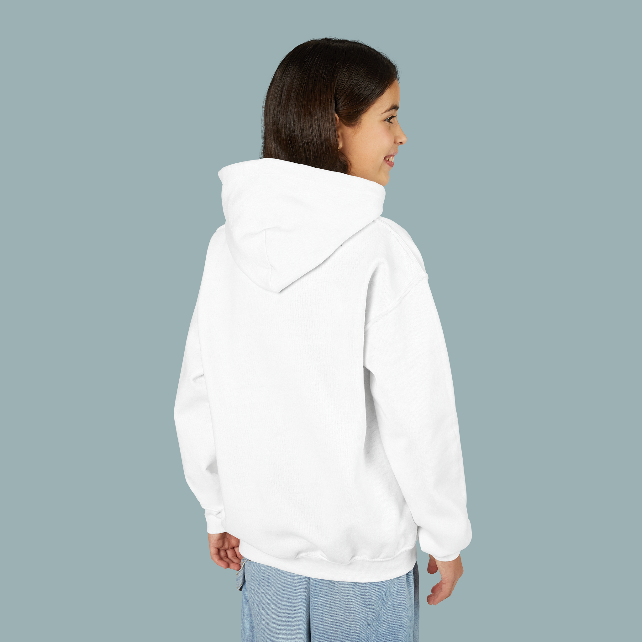 Hoodie jeune - Souris sur une oie