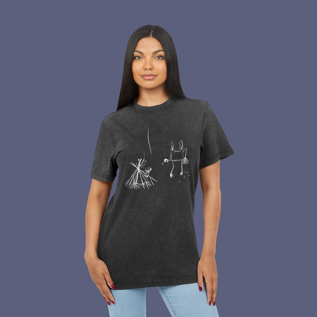 Acid Wash Tee — Toad Fire