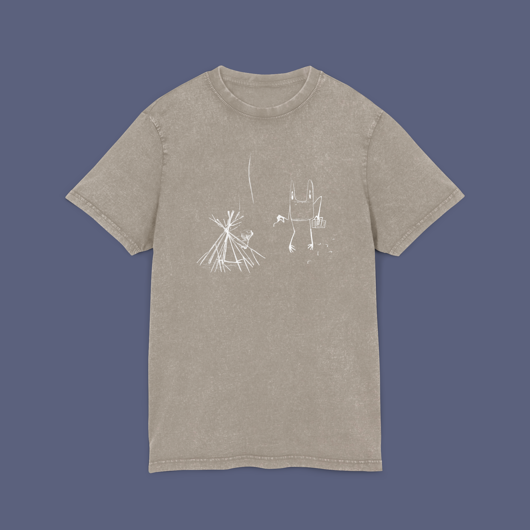 Acid Wash Tee — Toad Fire