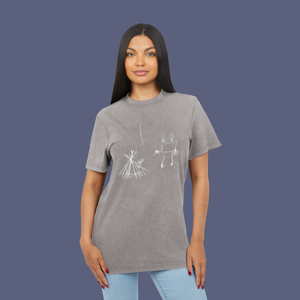 Acid Wash Tee — Toad Fire