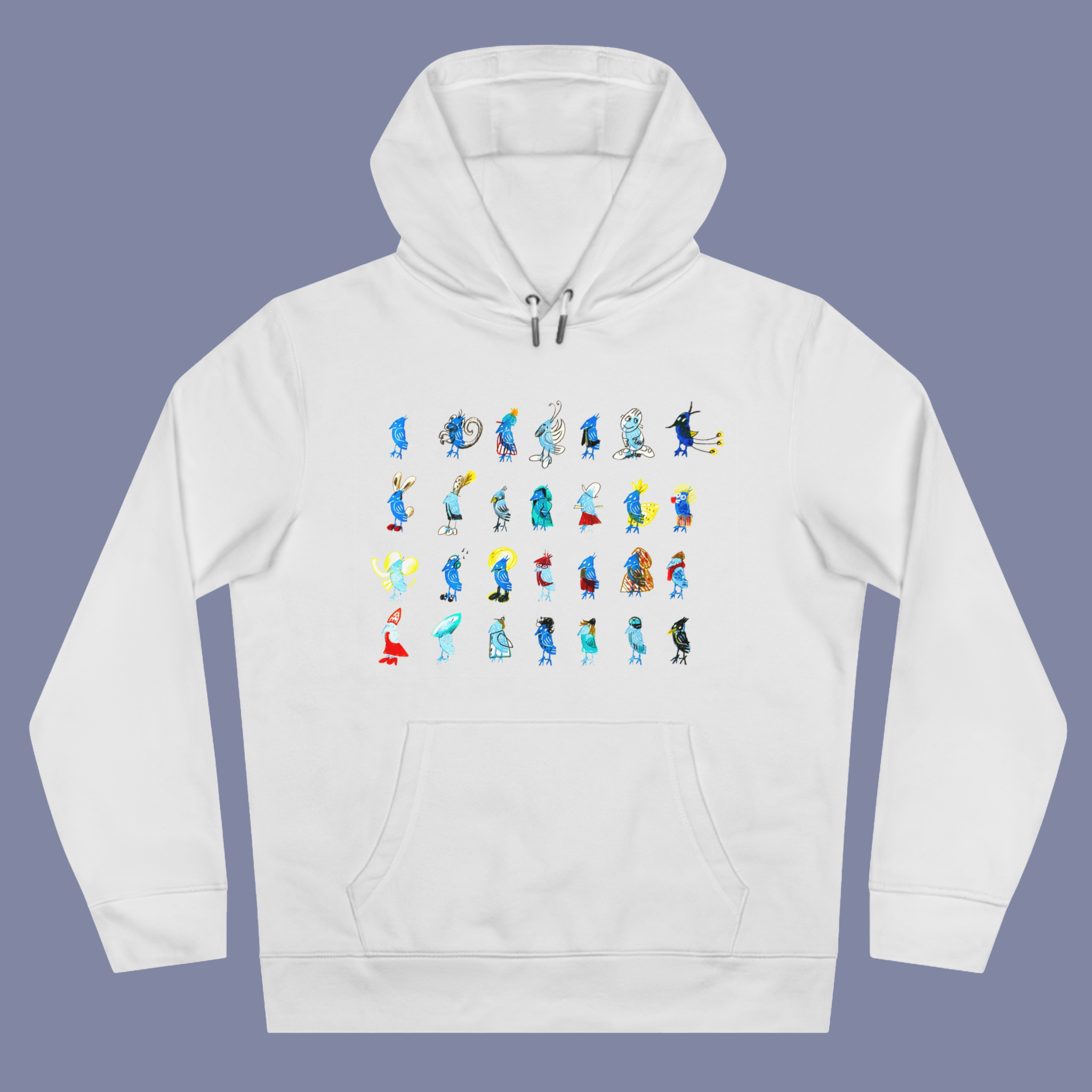 Hoodie Adulte — Un Merle Éclatant