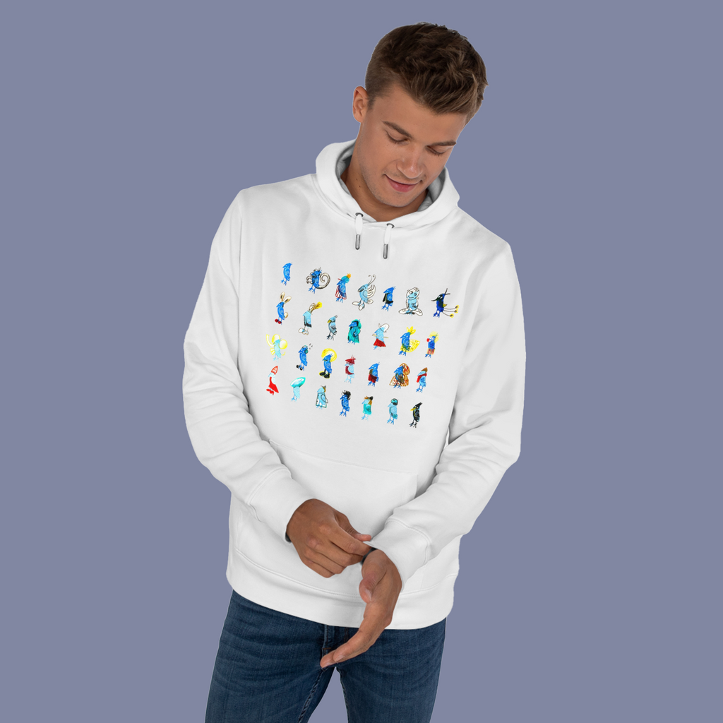 Hoodie Adulte — Un Merle Éclatant