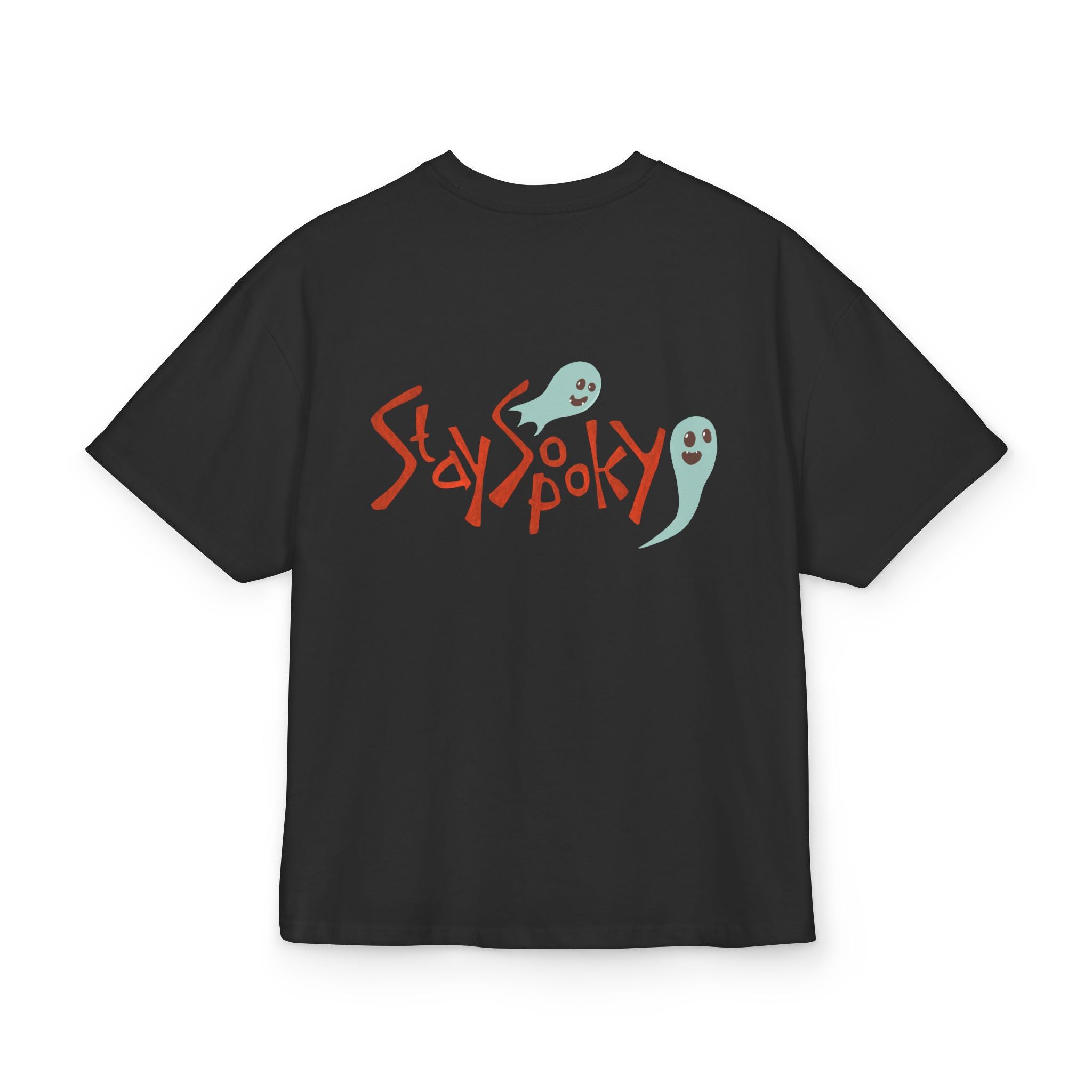 T-Shirt Halloween Personnages Amusants - Design Dessiné à la Main