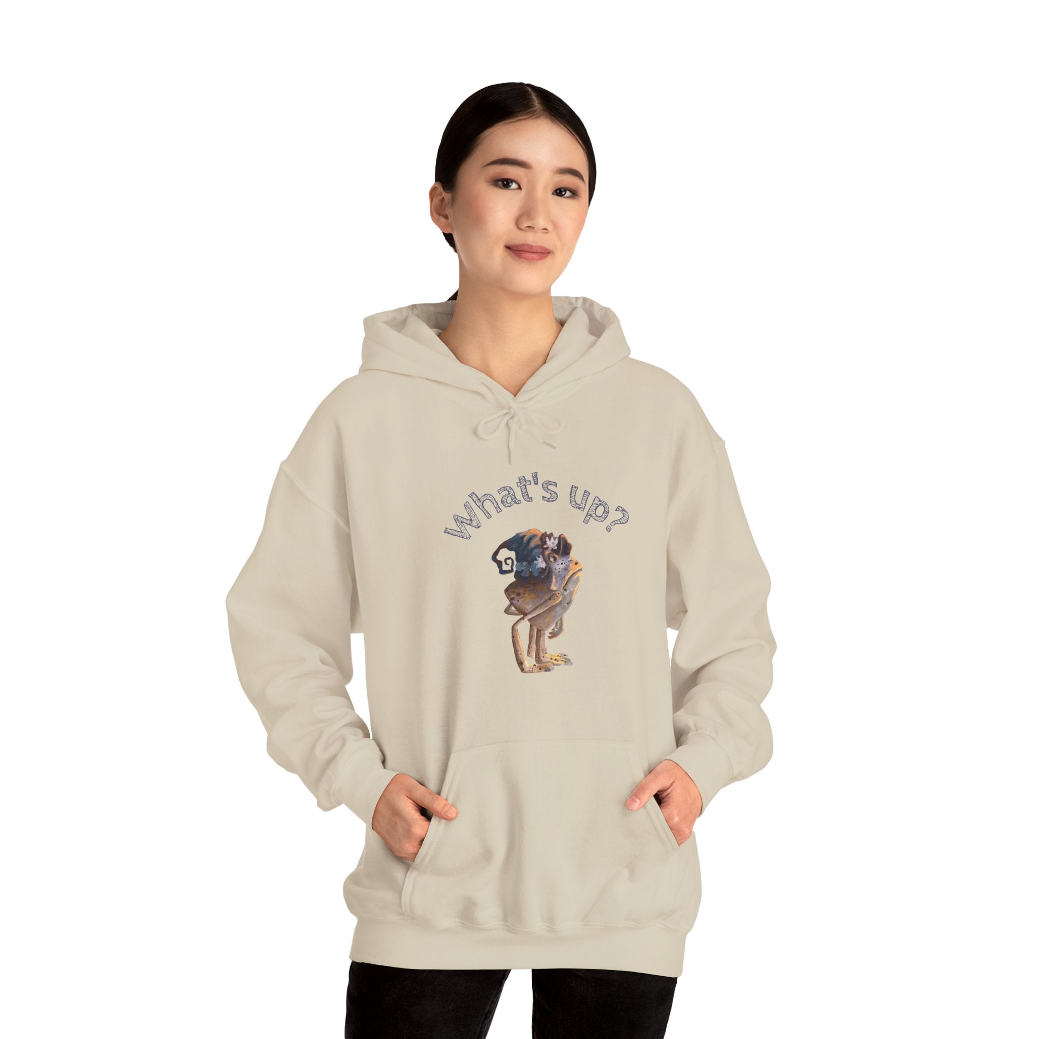 What's Up? Hoodie Adulte - Frog Graphic