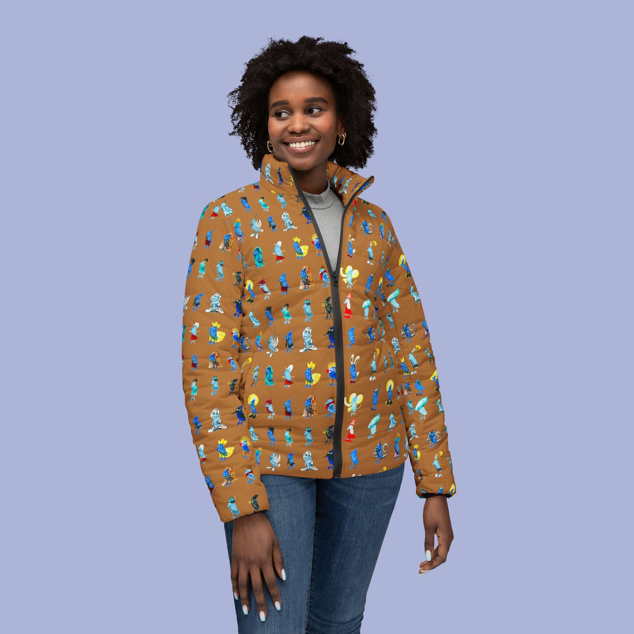 Doudoune pour femme — Un Merle Éclatant