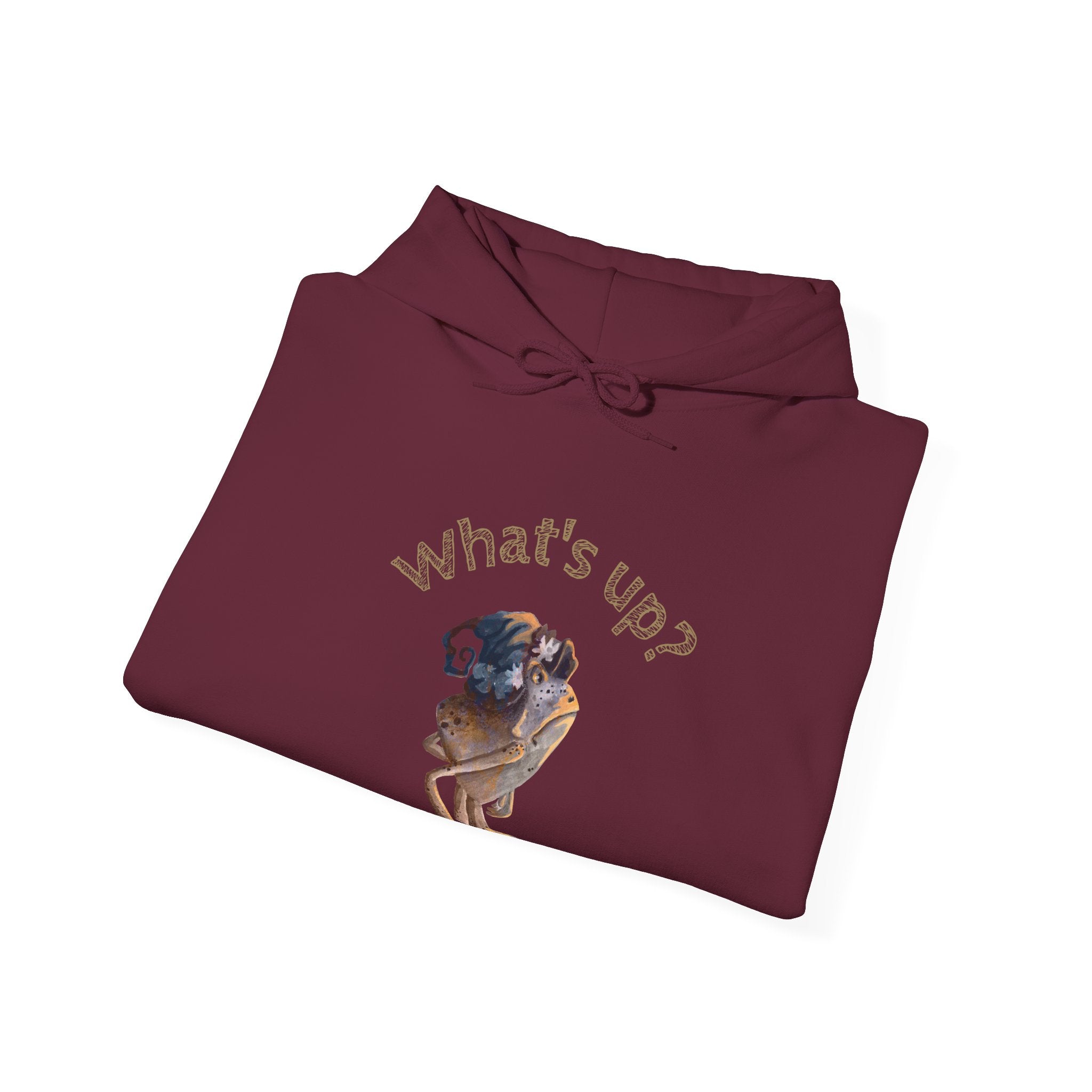 What's Up? Hoodie Adulte - Frog Graphic