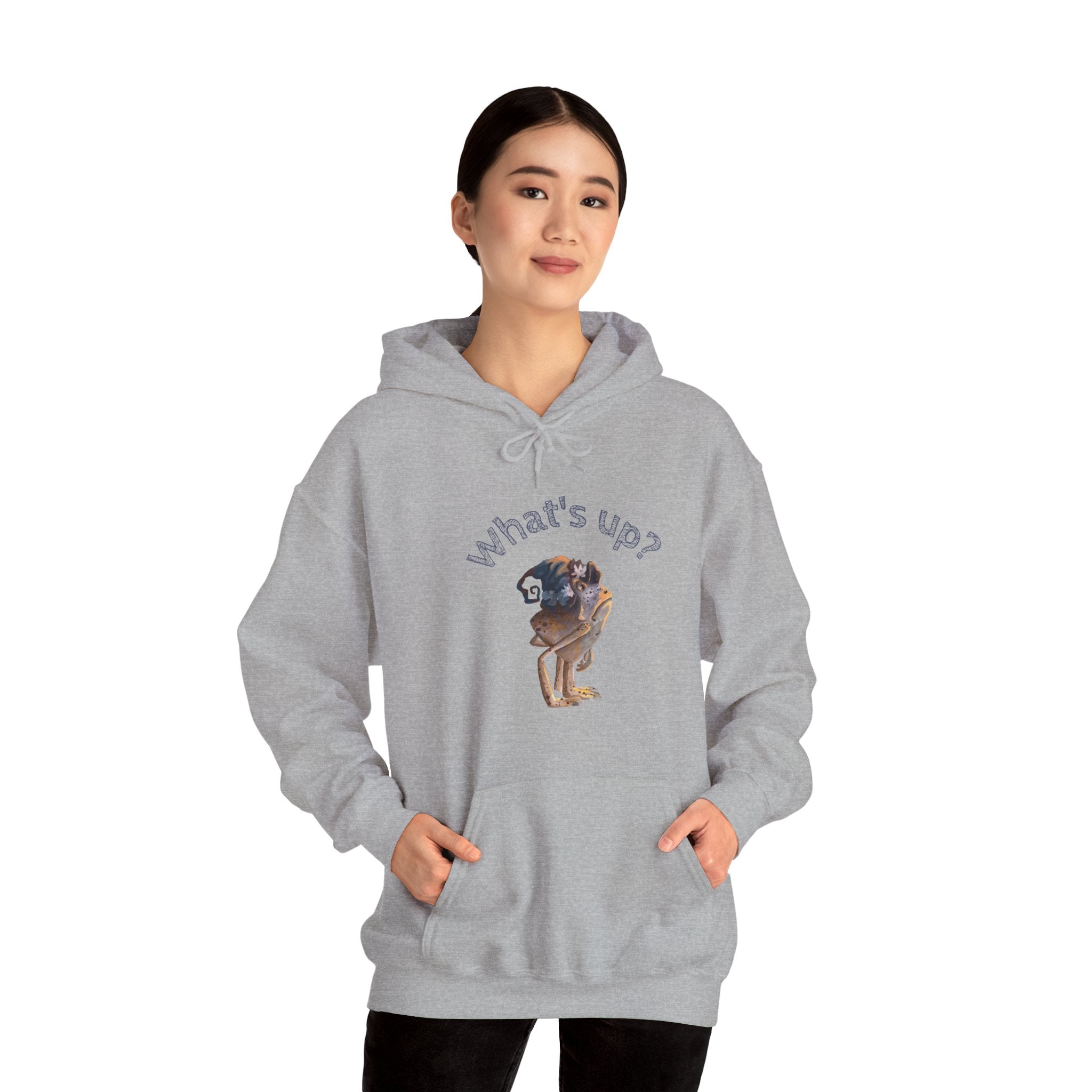What's Up? Hoodie Adulte - Frog Graphic