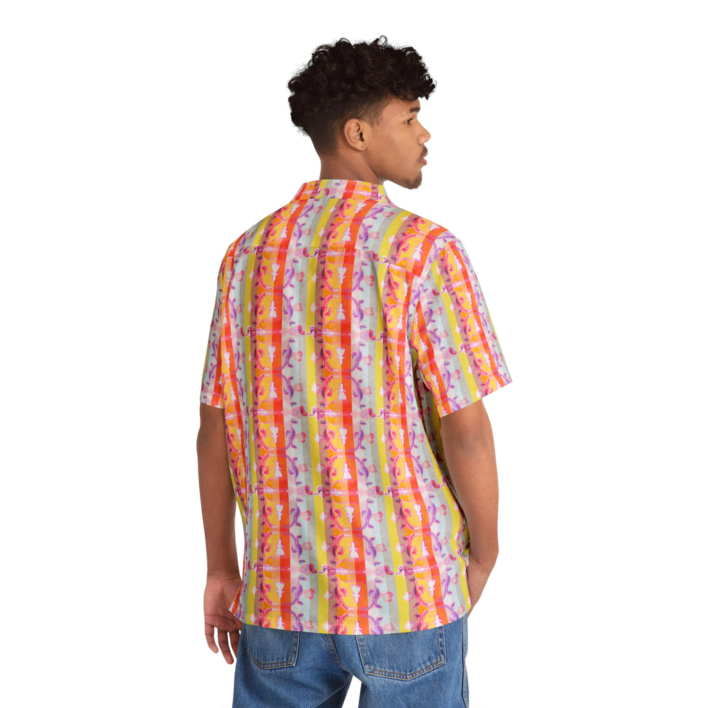 Chemise Hawaïenne Homme Vibrante - Imprimé Tropical AOP Été
