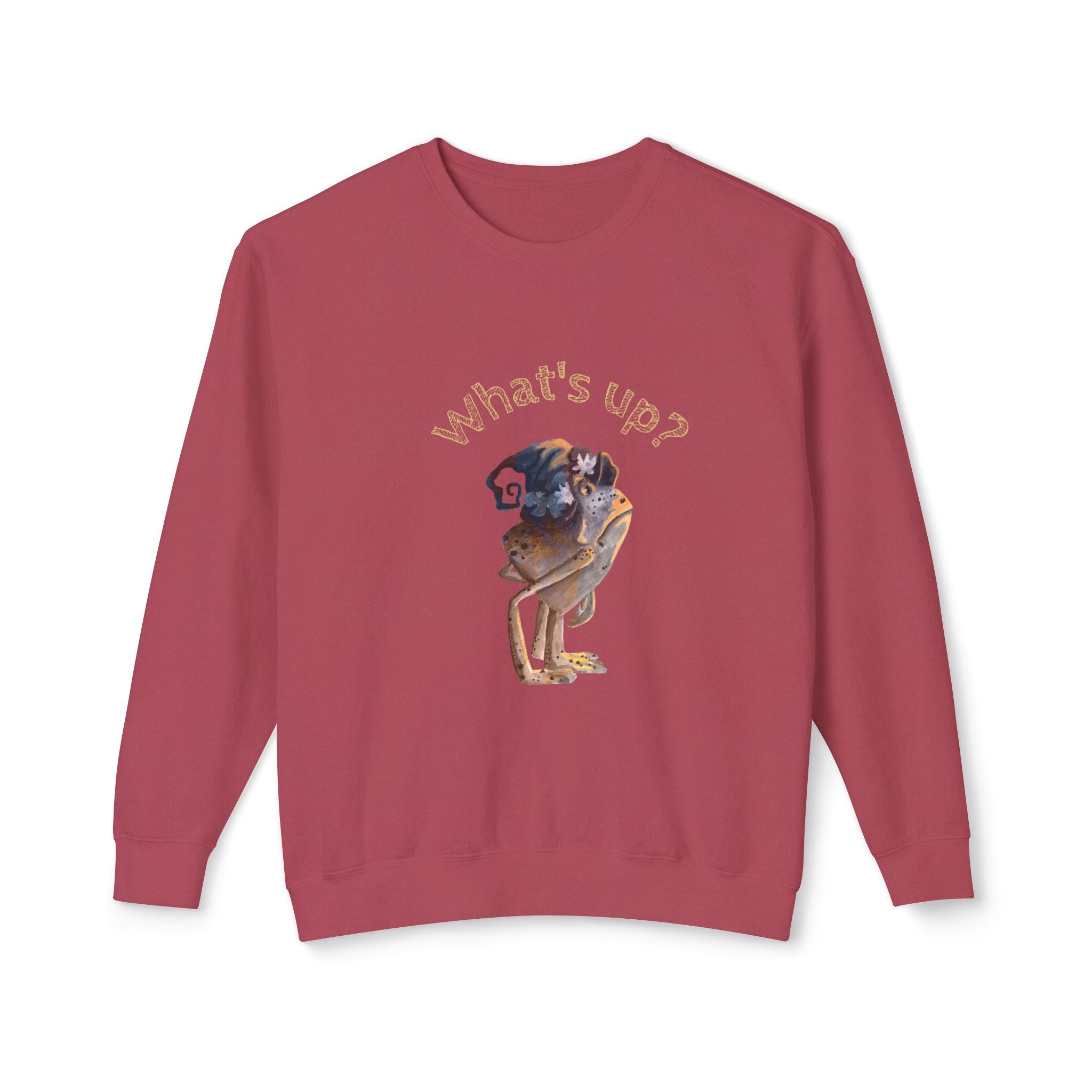 What's Up? Sweatshirt Adulte - Frog Graphic