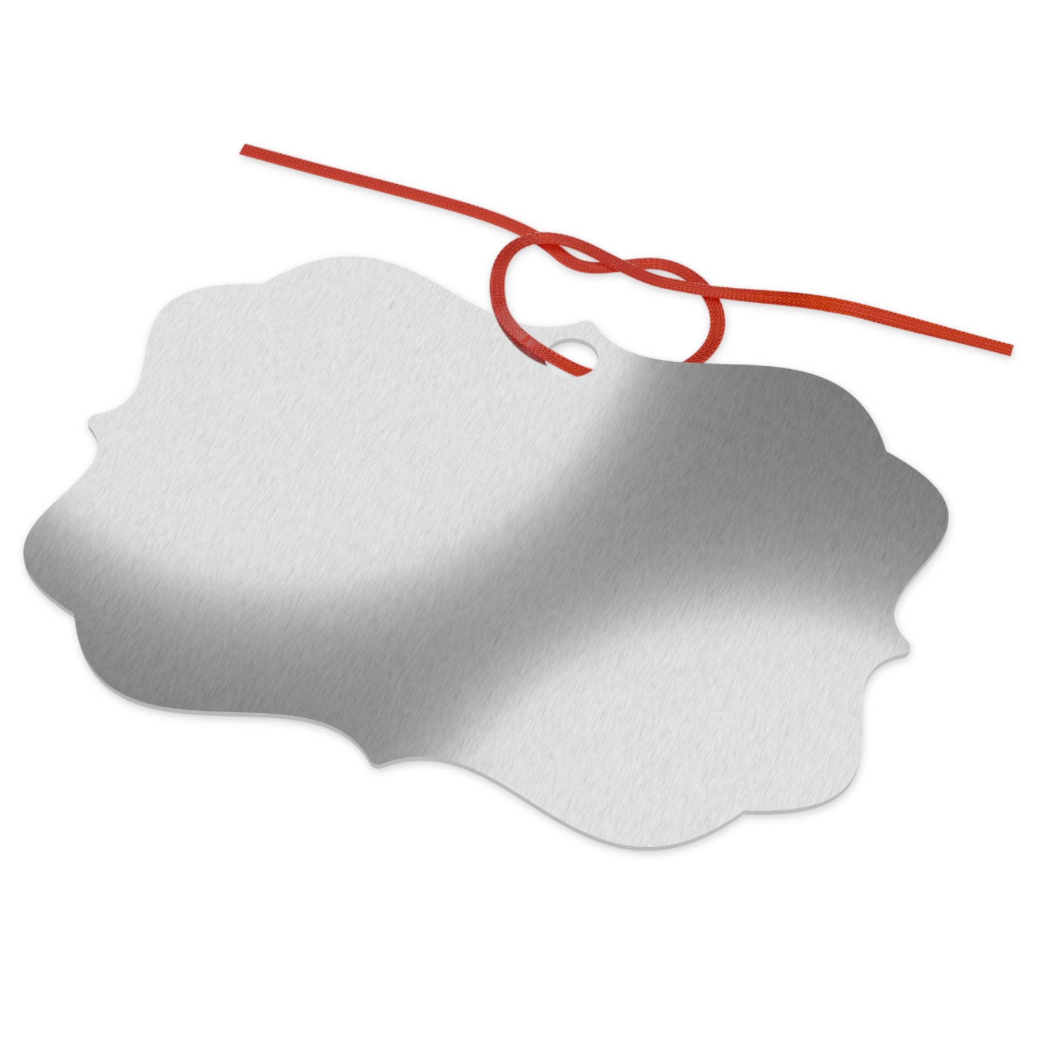 Ornement Noël Aluminium Fantaisiste - Décoration Personnalisée