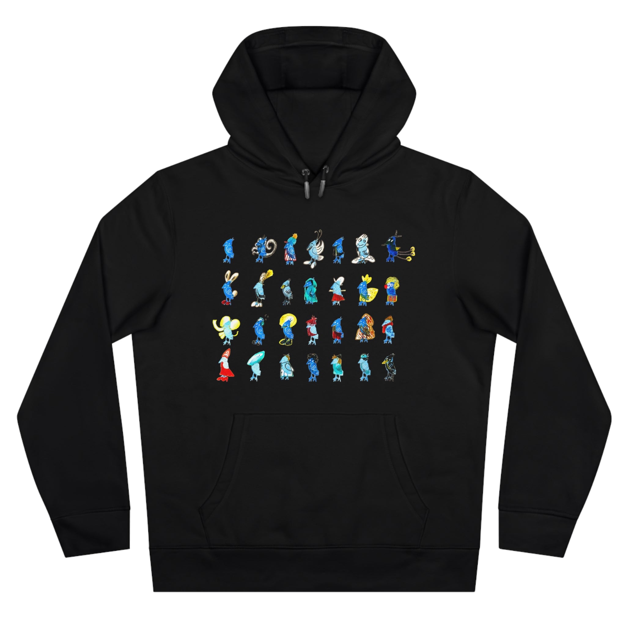 Hoodie Adulte — Un Merle Éclatant