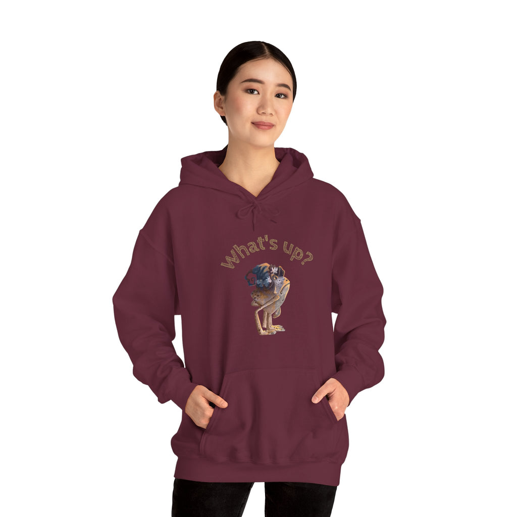 What's Up? Hoodie Adulte - Frog Graphic
