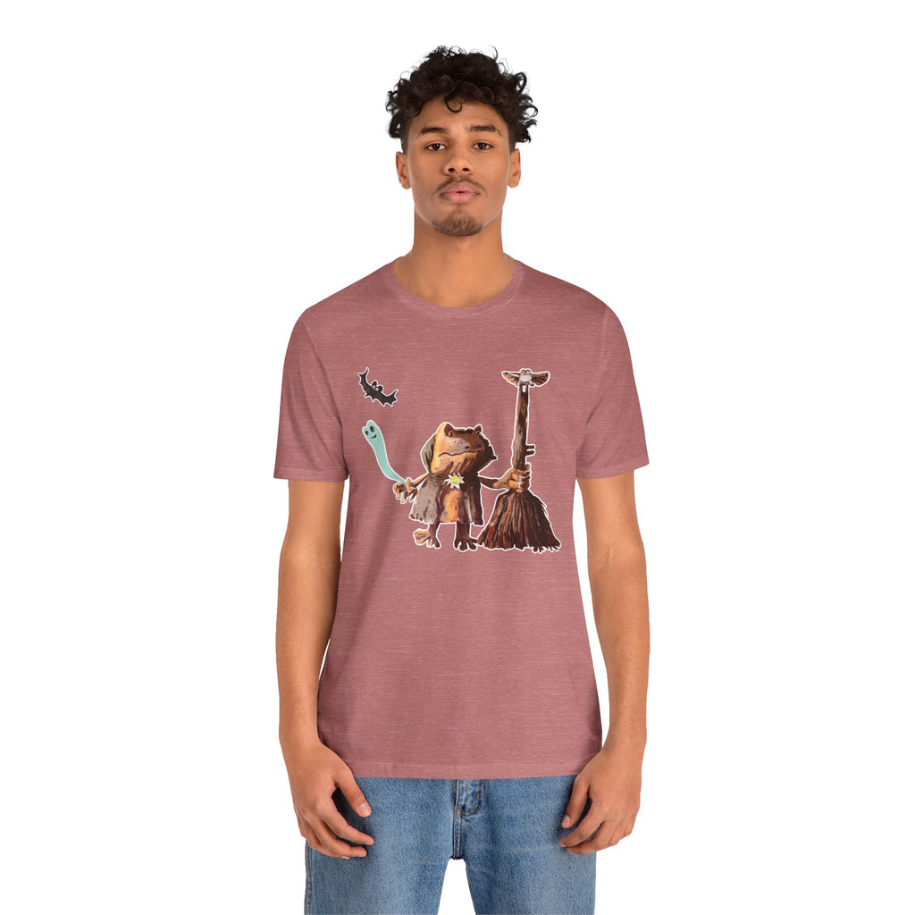 T-Shirt Halloween Stay Spooky Unisexe - Grenouille Sorcière