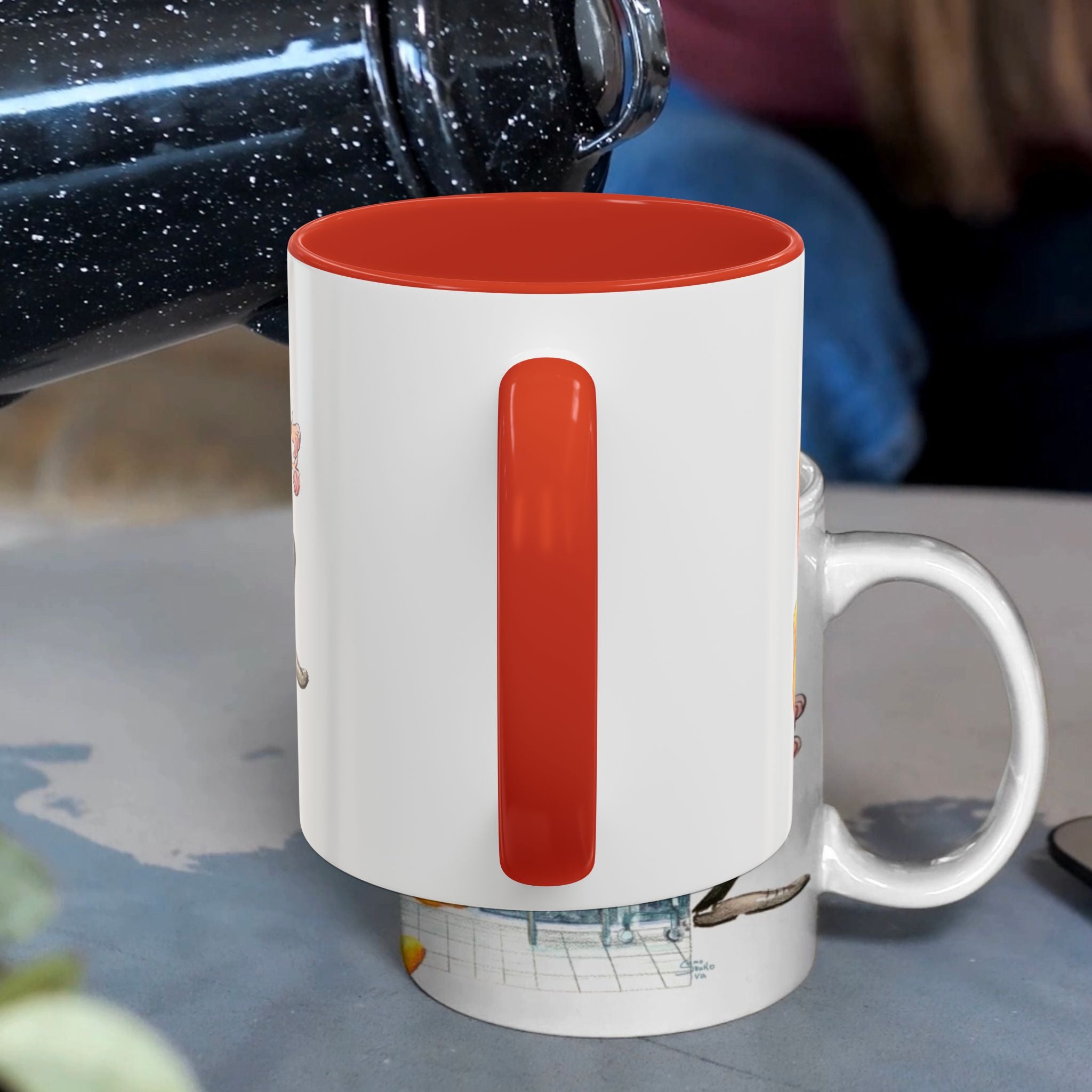 Whimsical Coffee Mug - Fun Gift for Coffee Lovers